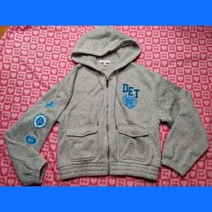 Detroit Lions NFL Cargo Style Zip Up Jacket WEAR By Erin Andrews